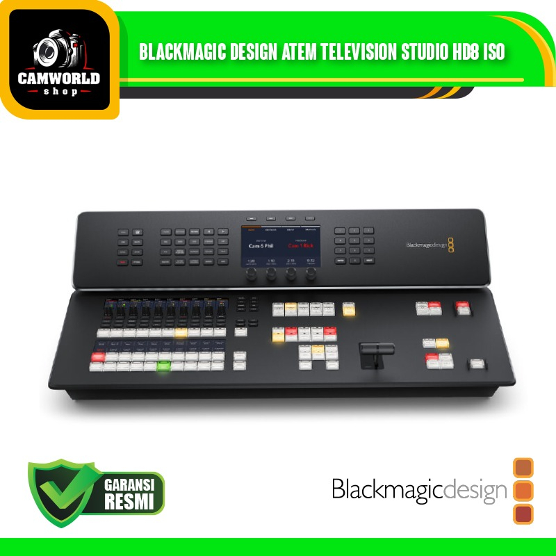 Jual Blackmagic Design ATEM Television Studio HD8 ISO | Shopee Indonesia