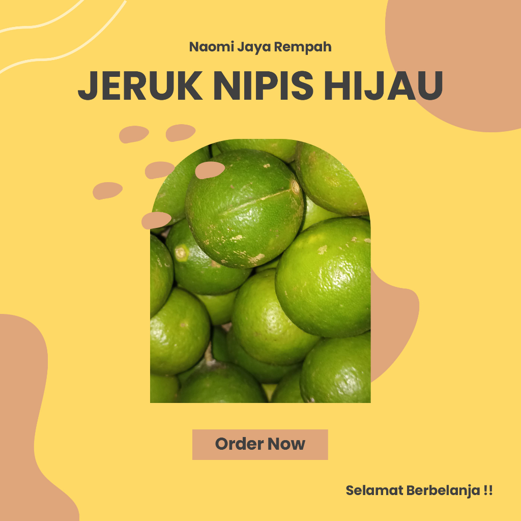 Jual Jeruk Nipis Segar 1kg Shopee Indonesia