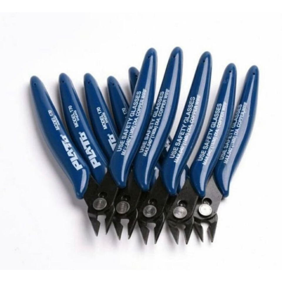 Jual 7S Tang Potong Plato / Tang Potong Kawat Kabel wire cutter nipper ...