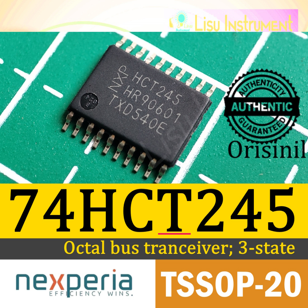 Jual 74HCT245 HCT245 Octal Bus Transceiver 3-state 74HCT245PW TSSOP-20 ...
