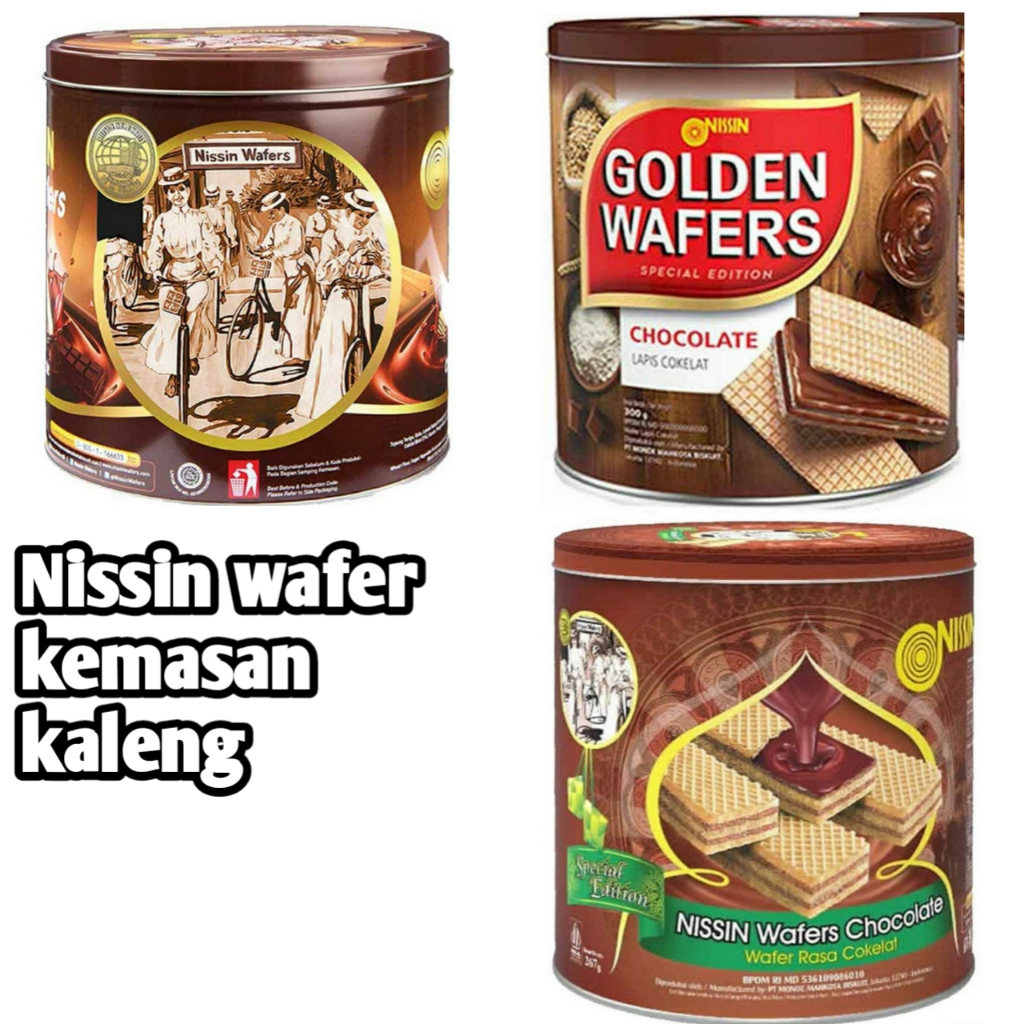 Jual Nissin Wafer Kaleng 570gr Shopee Indonesia