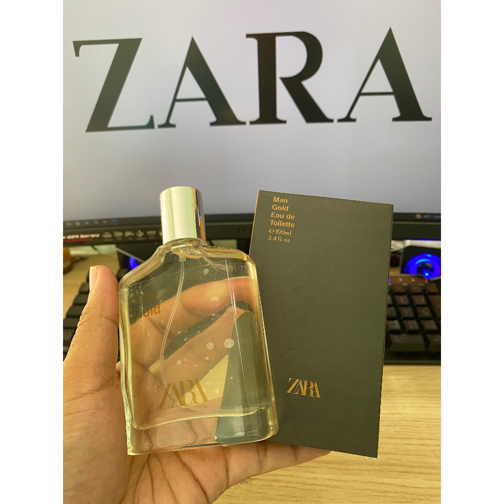Jual Parfum Pria Zara Man Gold [ 100 ml ] Original Singapore Shopee