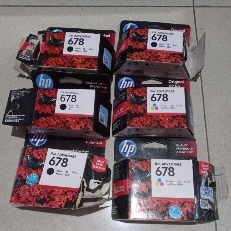 Jual CARTRIDGE KOSONGAN HP 678 Shopee Indonesia