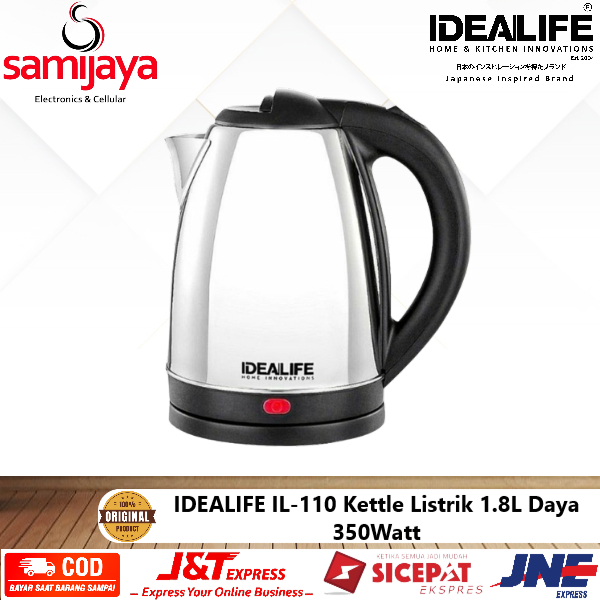 Jual Idealife Kettle Listrik Il Stainless Liter Teko Listrik