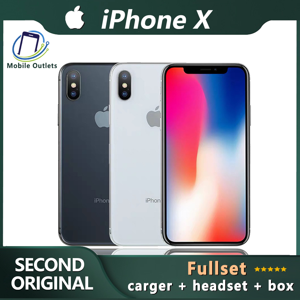 Jual IPhone X 256GB/64GB Second IPhone X Bekas Fullset Mulus 100% ...