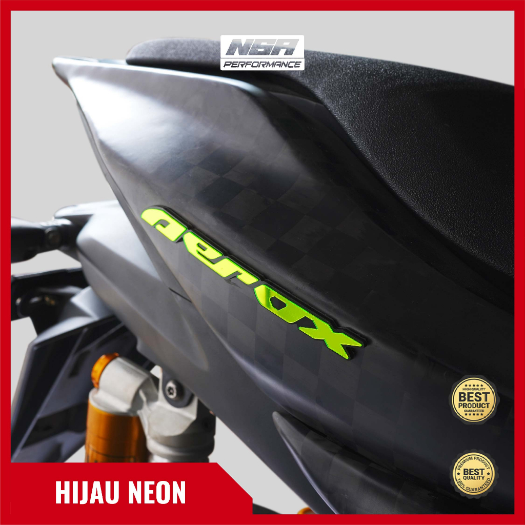 Jual Pcs Emblem Aerox Logo Aerox Timbul D Emblem Motor Buka Stiker Atau Sticker Timbul