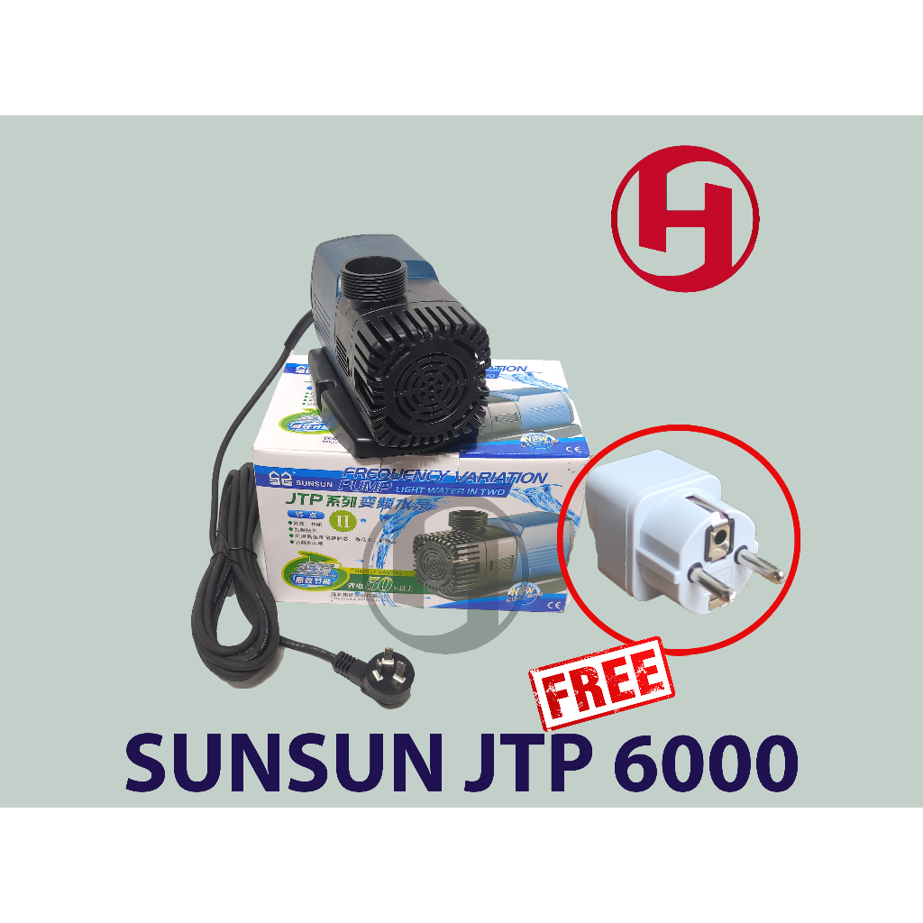 SUNSUN POMPA ECO LAGHETTO ACQUARIO 100W 6000 LT/H ACQUA 230 V - Foto 2