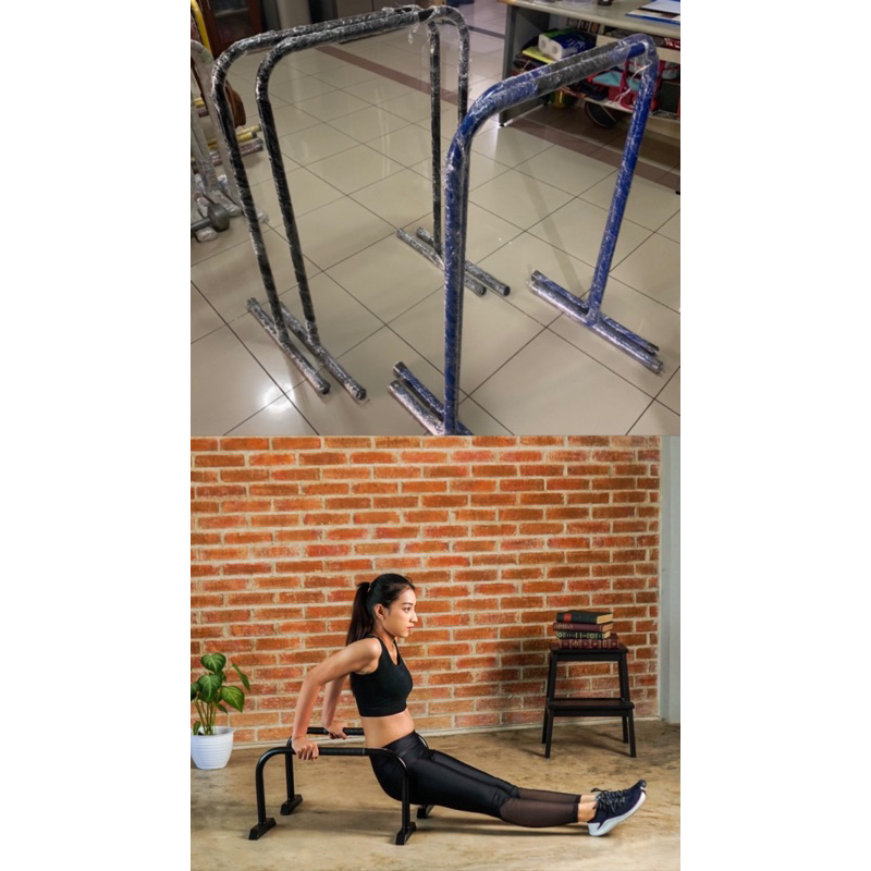 Jual Package Dips Bar Custom 1 Meter + Parallettes Bar for Ms. Jessica ...