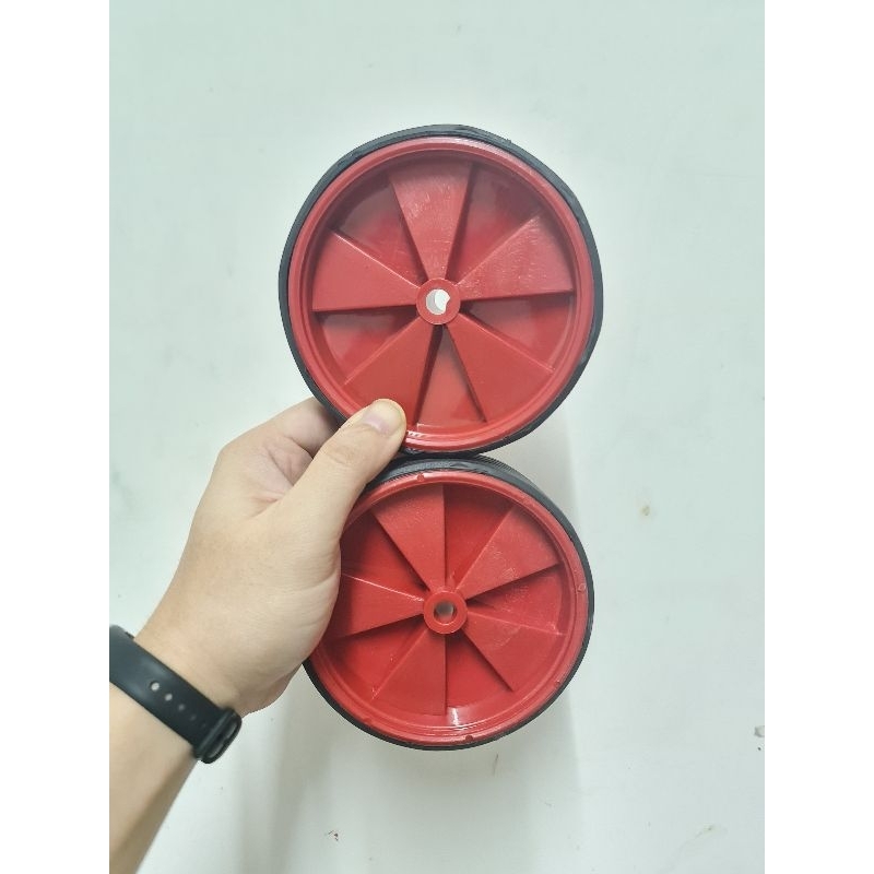 Jual Roda Saja Training Wheel Karet Roda Pengganti Roda Bantu Sepeda Klik Biji Sepasang