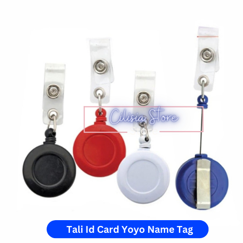 Jual Yoyo Name Tag Yoyo Tali ID Card / Tali Id Card Gantung Hang Tag ...