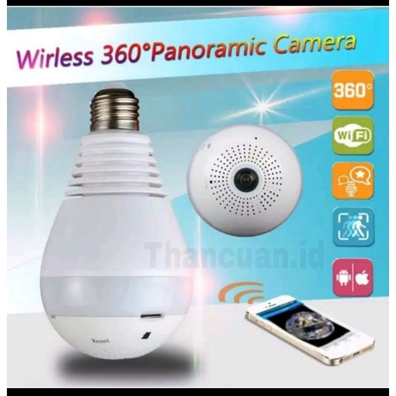 Jual Cctv Camera Wifi Wireless V Bohlam Ipcamera Smartcamera