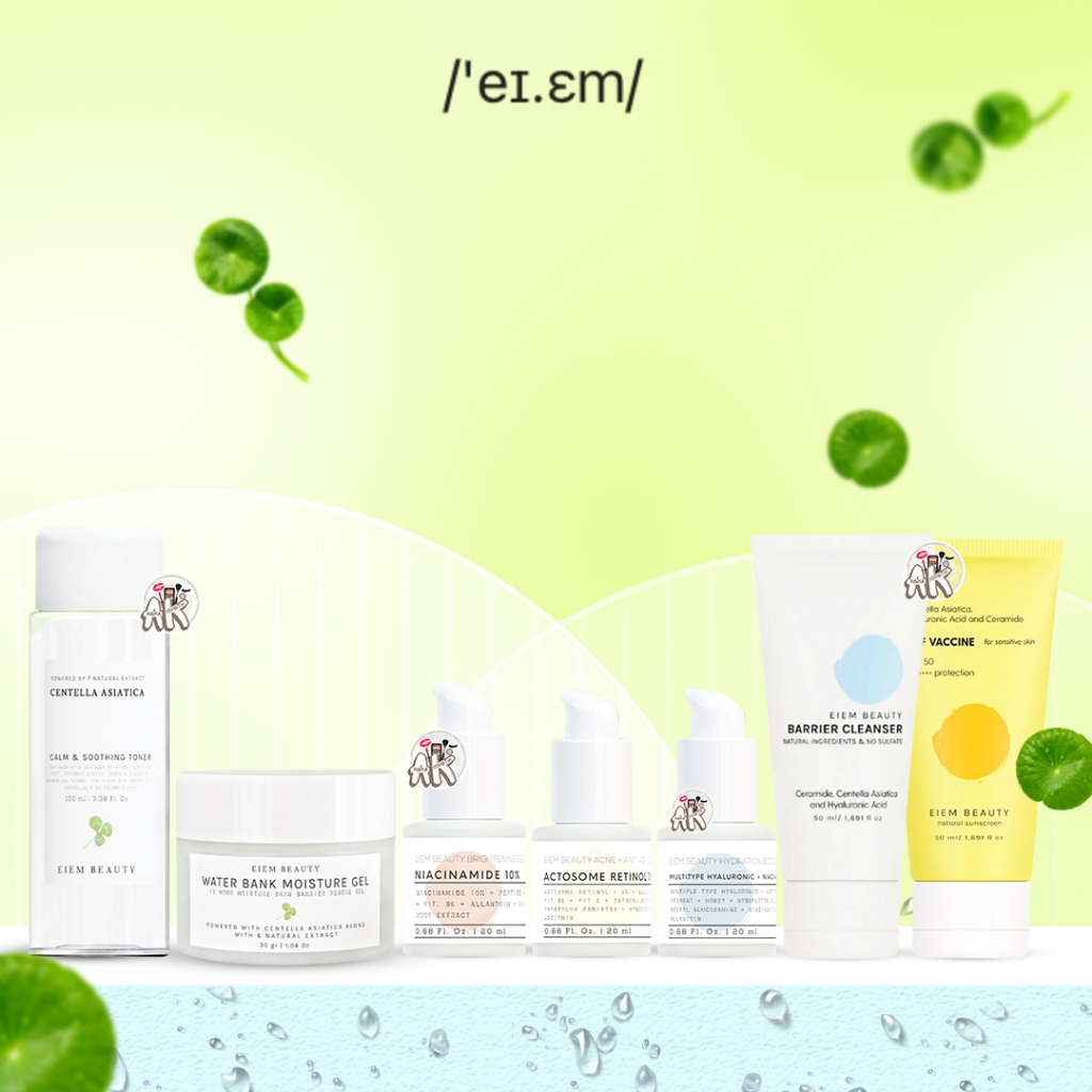 Jual EIEM BEAUTY SKINCARE SERIES ( BARRIER CLEANSER / SUNSCREEN SPF