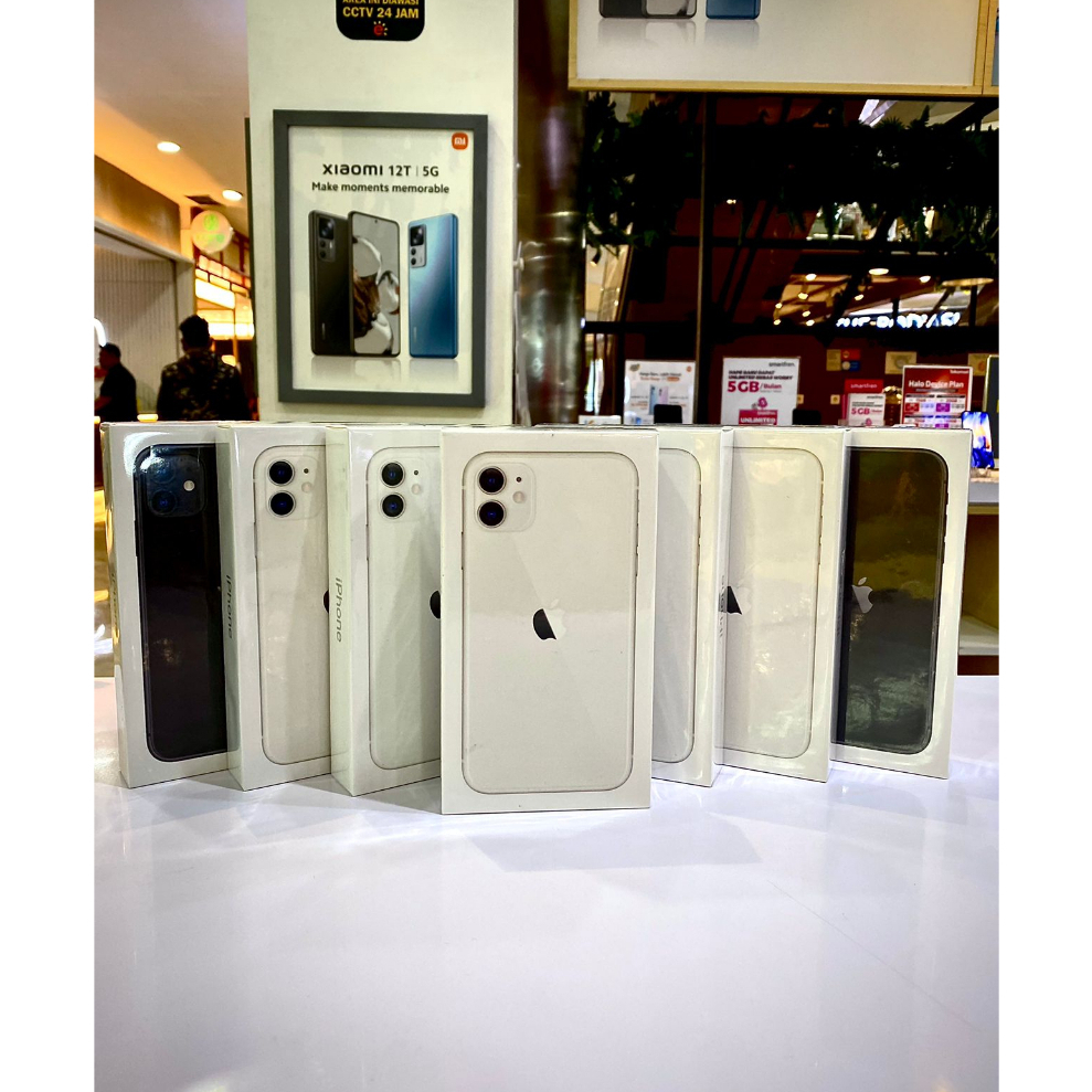 Jual APPLE iphone 11 64GB+128GB GARANSI RESMI IBOX | Shopee Indonesia