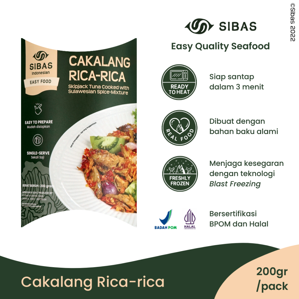 Jual Sibas RTH - Cakalang Rica-Rica Siap Saji / Ikan Cakalang Rica ...