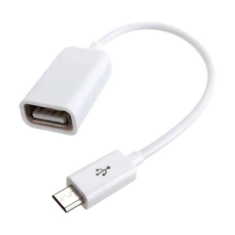 KABEL OTG MICRO USB MALE to USB TYPE A FEMALE FLAT