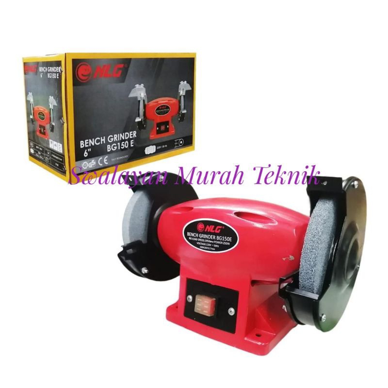 Jual Mesin Gerinda Duduk Heavy Duty Nlg Bg E Bench Grinder Inch