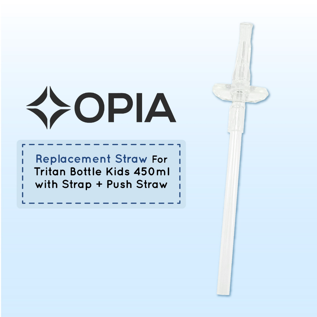 Jual Opia Silicone Straw Replacement For OPIA Tritan Bottle Kids 450ml ...