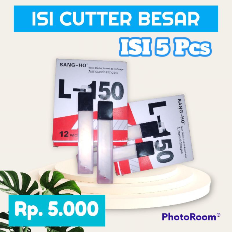 Jual Isi cutter L-150 Besar Murah | Shopee Indonesia