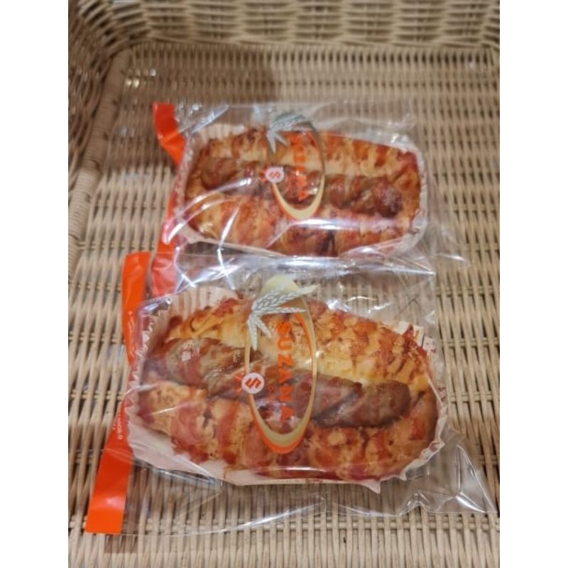 Jual Roti Sosis | Roti Pizza | Roti Abon | Roti Mix Veggie | Shopee ...