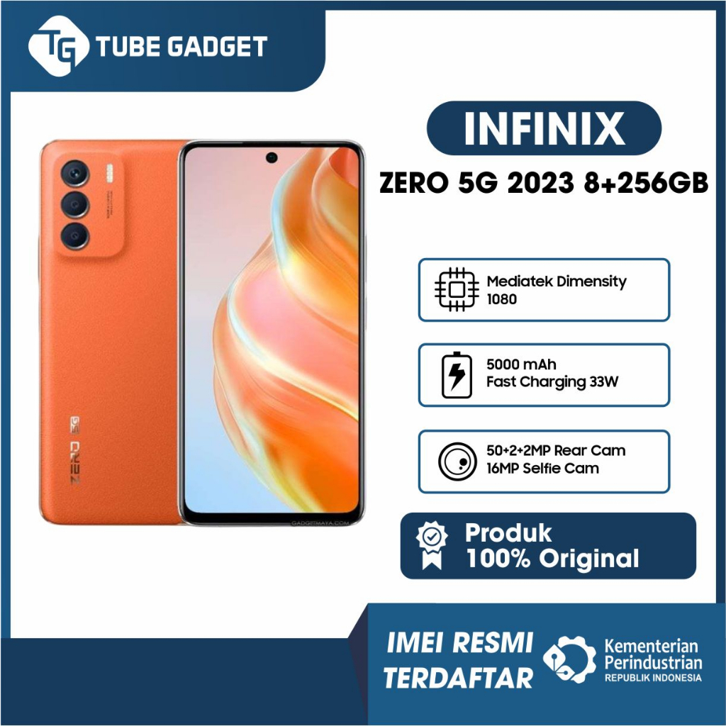 Jual Infinix Zero 5G 2023 8/256GB [RAM 8GB+ 5GB Extend] Garansi Resmi 1 ...