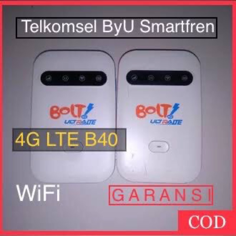 Jual MODEM WIFI 4G MIFI BOLT JUNO UNLOCK SMARTFREN BYU DAN TELKOMSEL