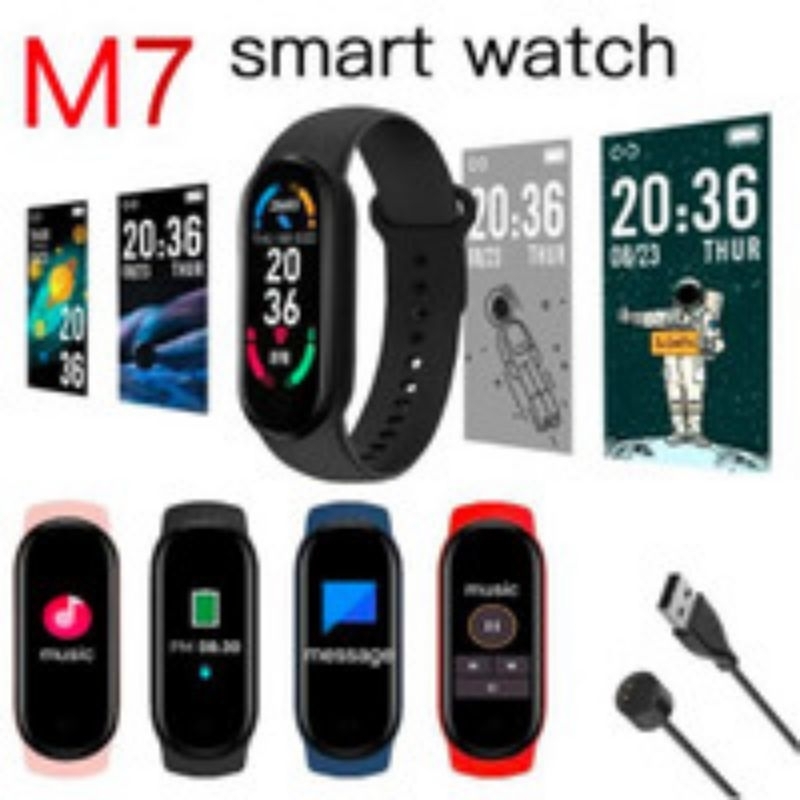 Jual Smart Watch M7 New 2022 smart Band Sport | Shopee Indonesia