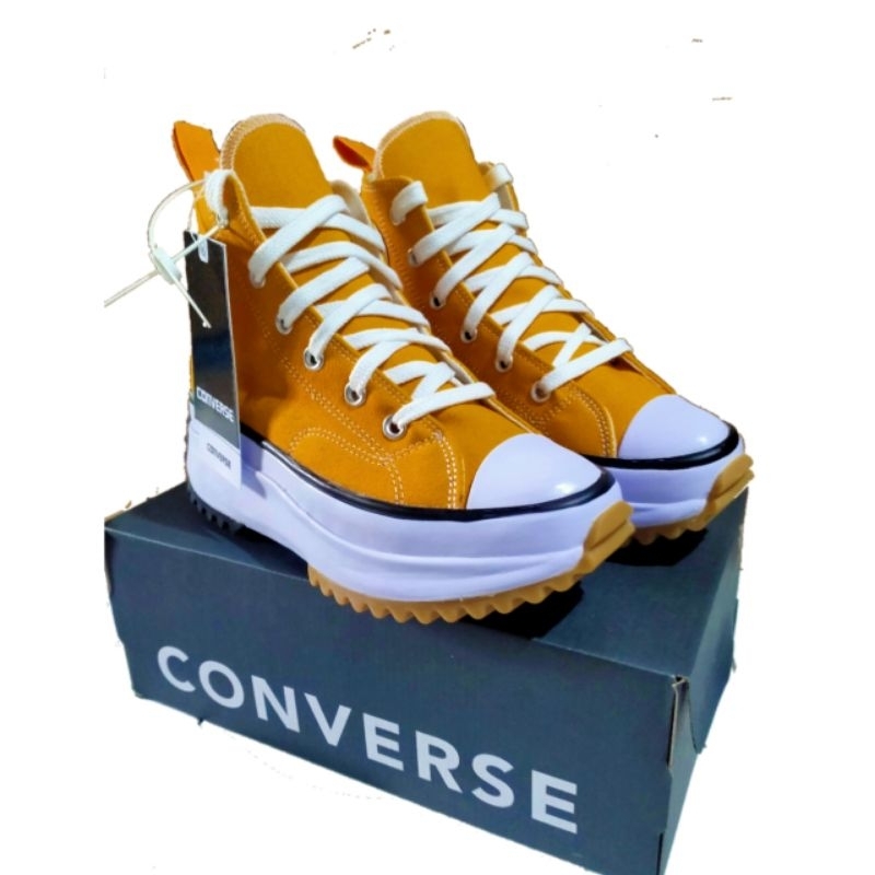 sepatu wanita Converse run star hike premium