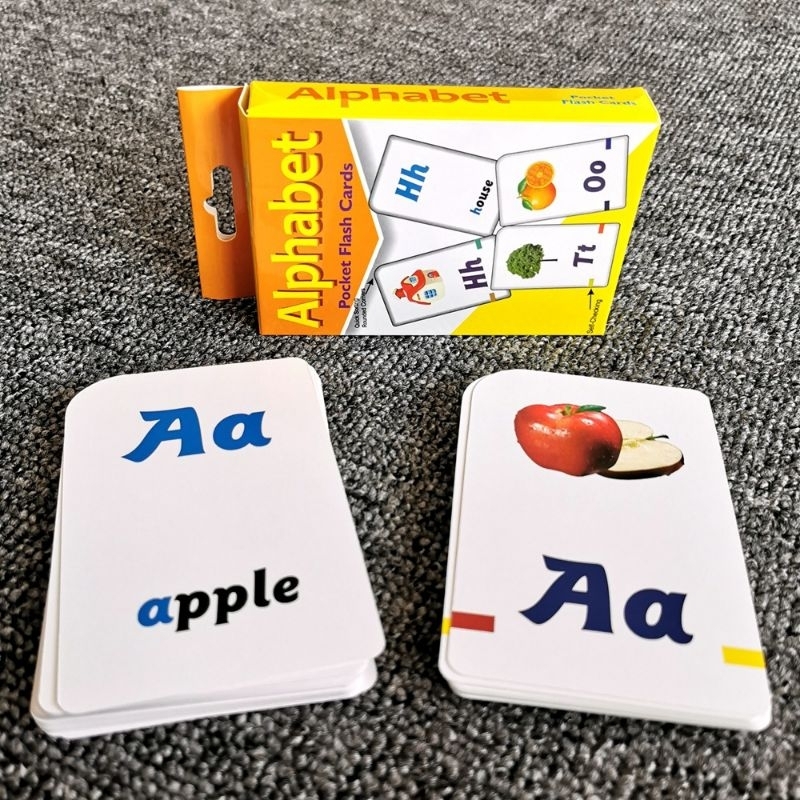 Jual Flashcard Alfabeth/ Kartu Pintar Huruf & Alfabeth | Shopee Indonesia