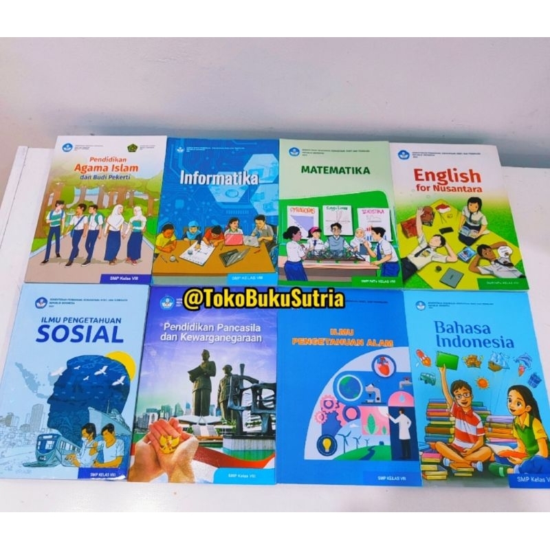 Jual Buku Kurikulum Merdeka Belajar Kelas 8 SMP Semester 1 Dan 2 Kemendikbud | Shopee Indonesia