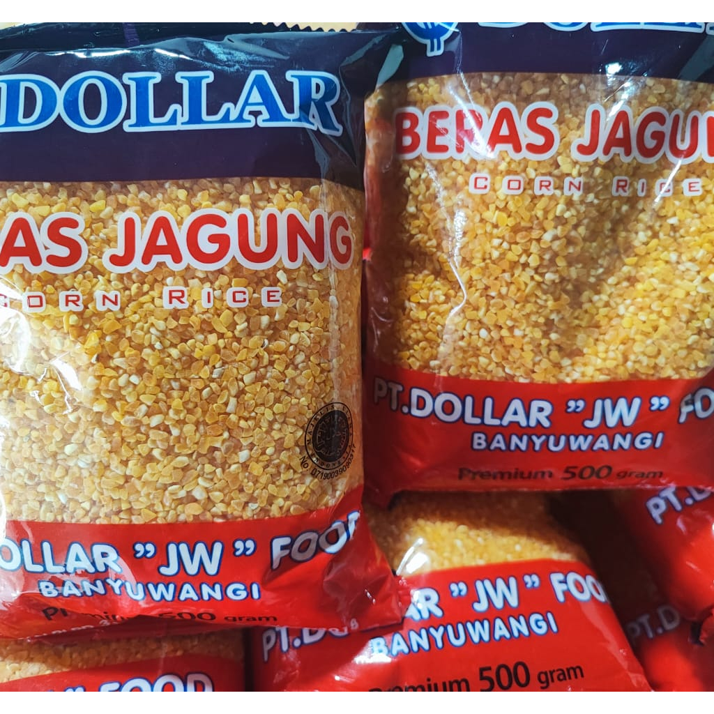 Jual BERAS JAGUNG / BERAS JAGUNG DOLLAR / RICE CORN / NASI JAGUNG