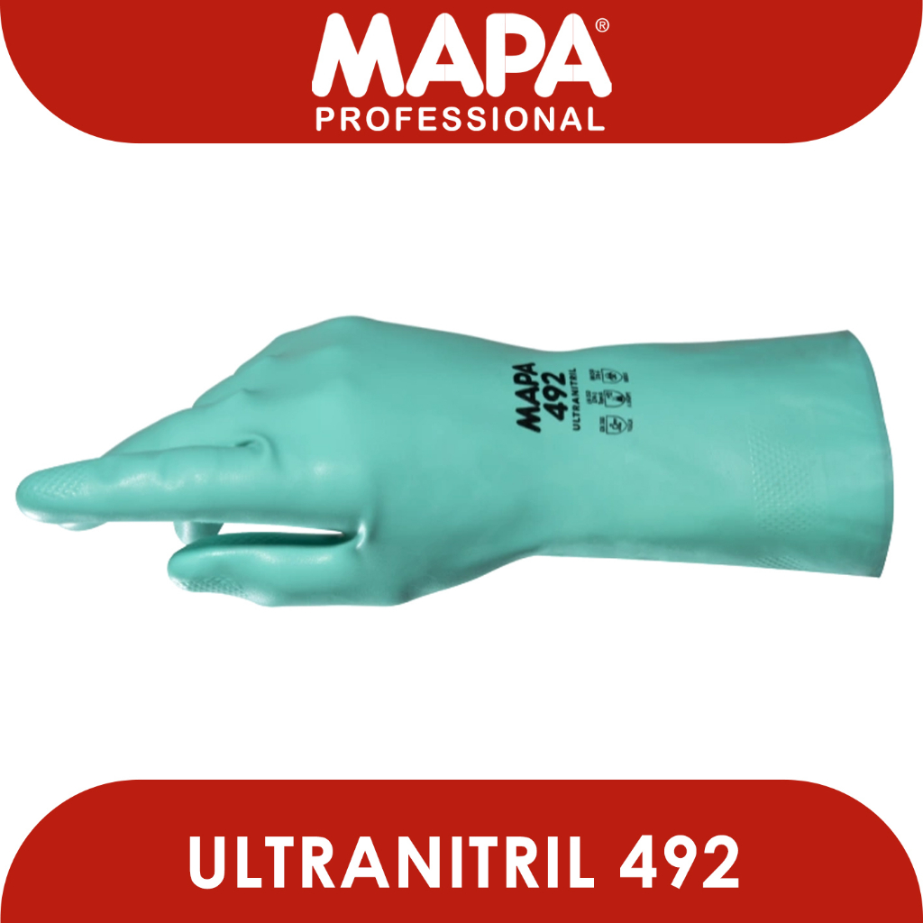 Jual Sarung Tangan / Gloves Nitrile Merk Mapa Professional Ultranitril ...