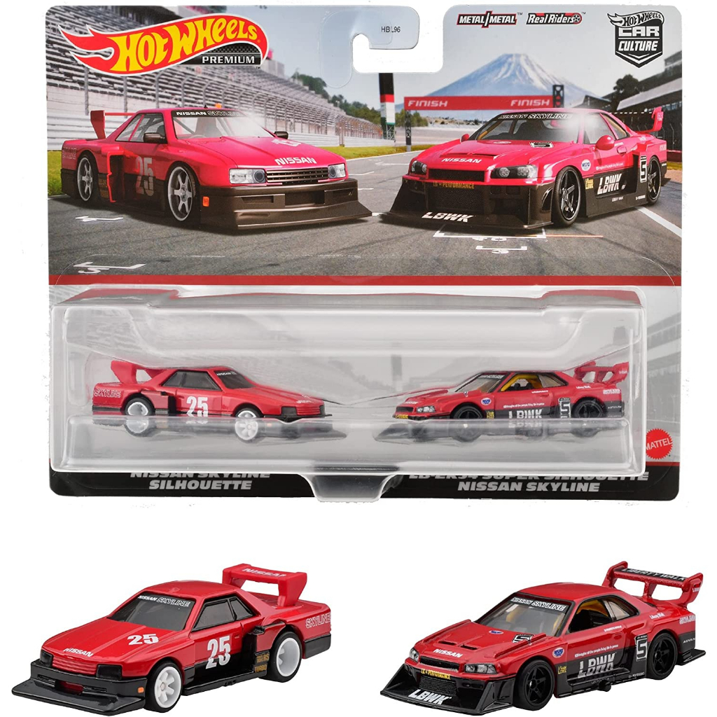 Jual Hotwheels Hot 2 Twin Pack Lbwk Nissan Super Silhouette Lb Er 34 Shopee Indonesia 3763