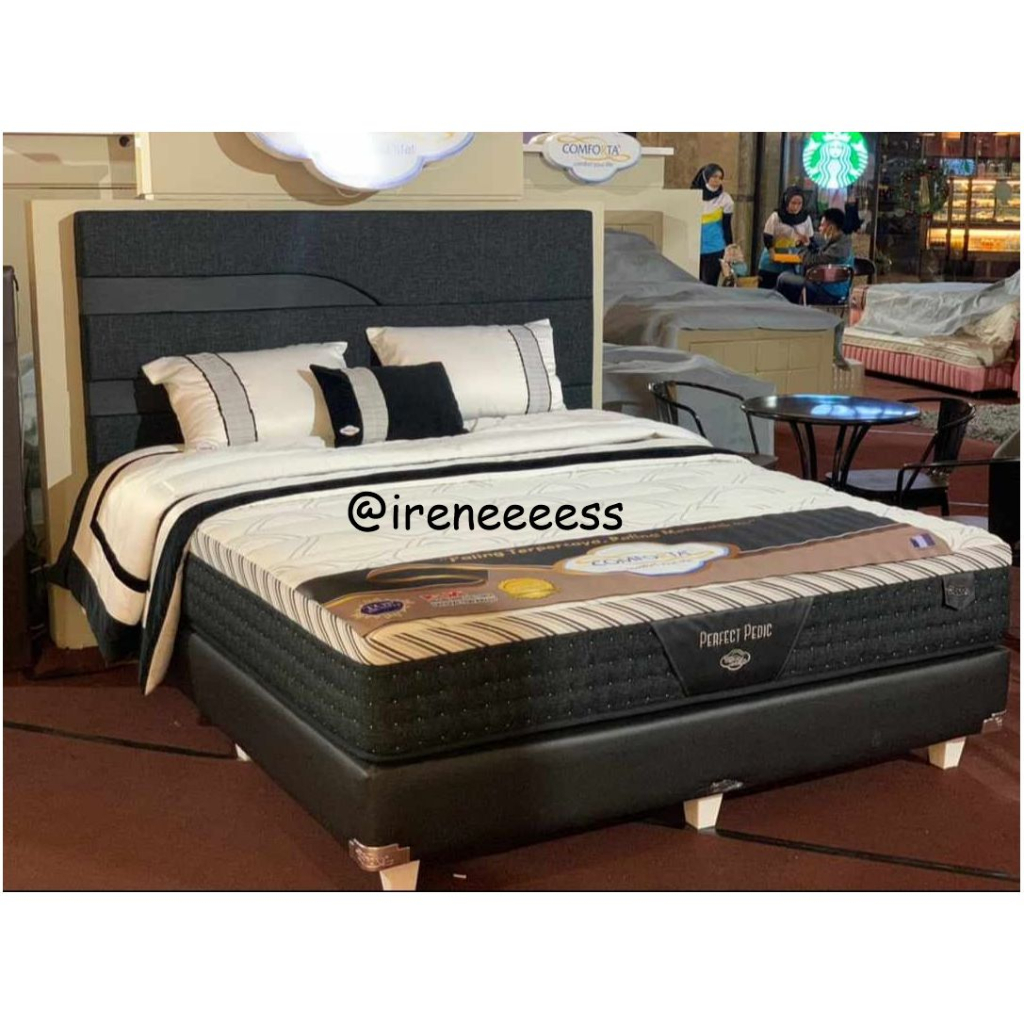 Jual COMFORTA PERFECT PEDIC KASUR SPRING BED TIPE KERAS COCOK UNTUK ...