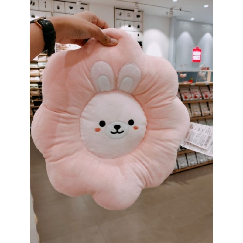 Jual Miniso official Ocean series Whale flat plush toy / alas duduk