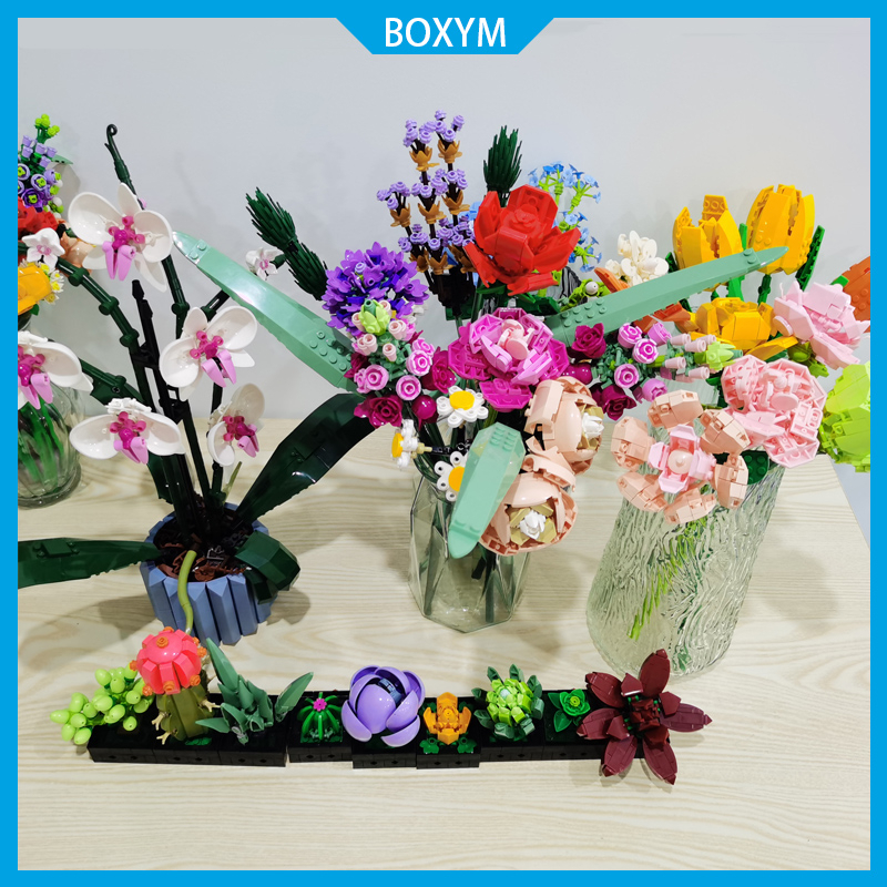 Jual Flower Bouquet Balok / Building Blocks Flowers / Block Bouquet