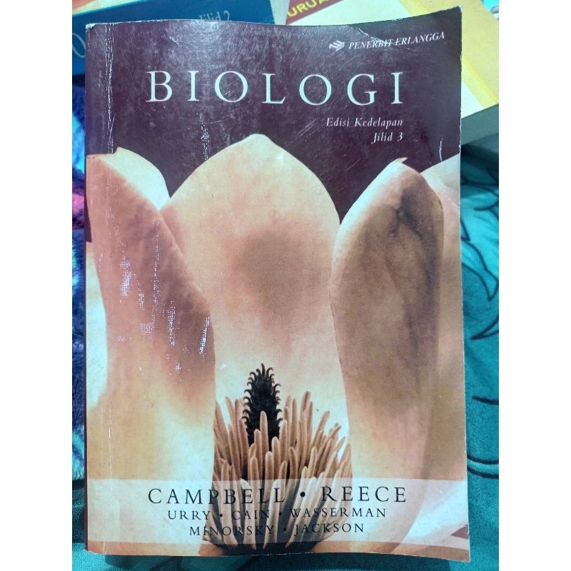 Jual Buku Biologi Campbell Reece Edisi Ke 8 Jilid 2 And 3 Shopee Indonesia