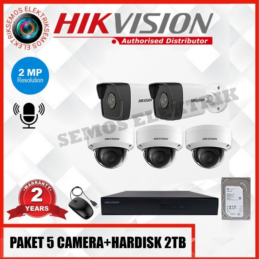 Paket ip hot sale camera hikvision