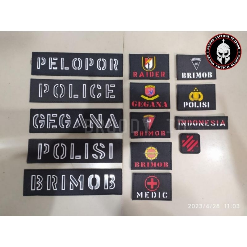 Jual BROODY - Patch Laser Best Seller Bodyvest Topi dan Tas | Shopee ...