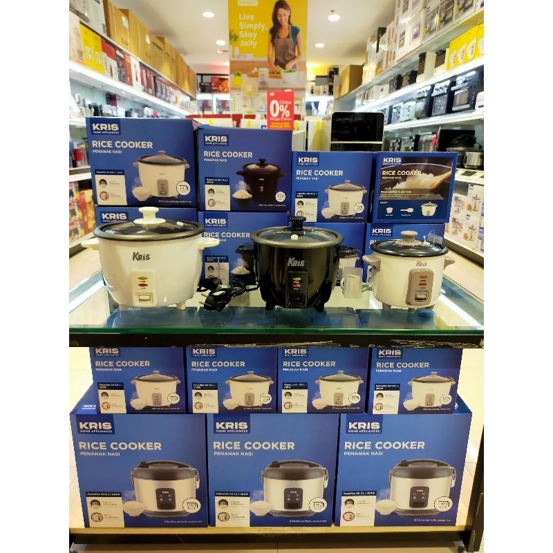 Jual Kris 1.8 Ltr Rice Cooker Manual - Putih/Rice cooker kris/rice ...