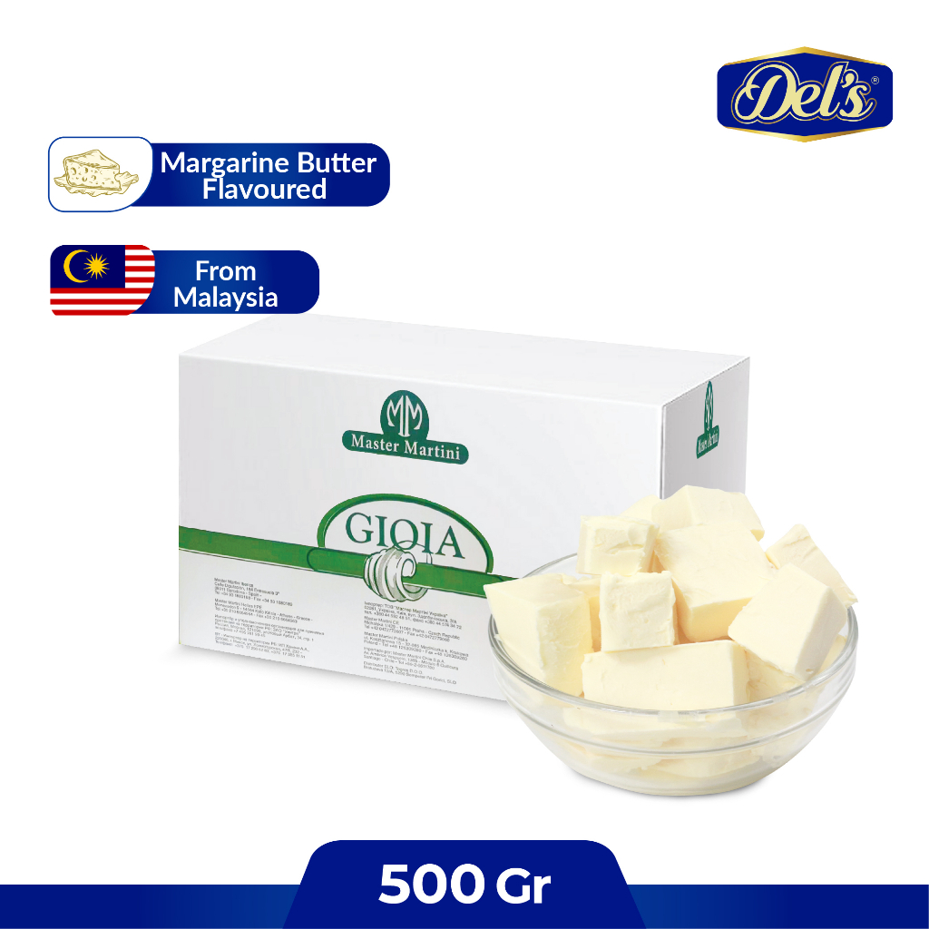 Jual Del's Margarine Butter Flavoured / Margarine aroma Butter