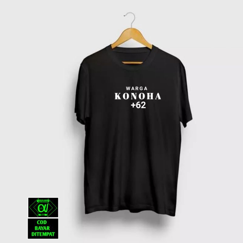 Jual Kaos Warga Konoha 62 Kaos Netizen Konoha 62 Kaos Warga