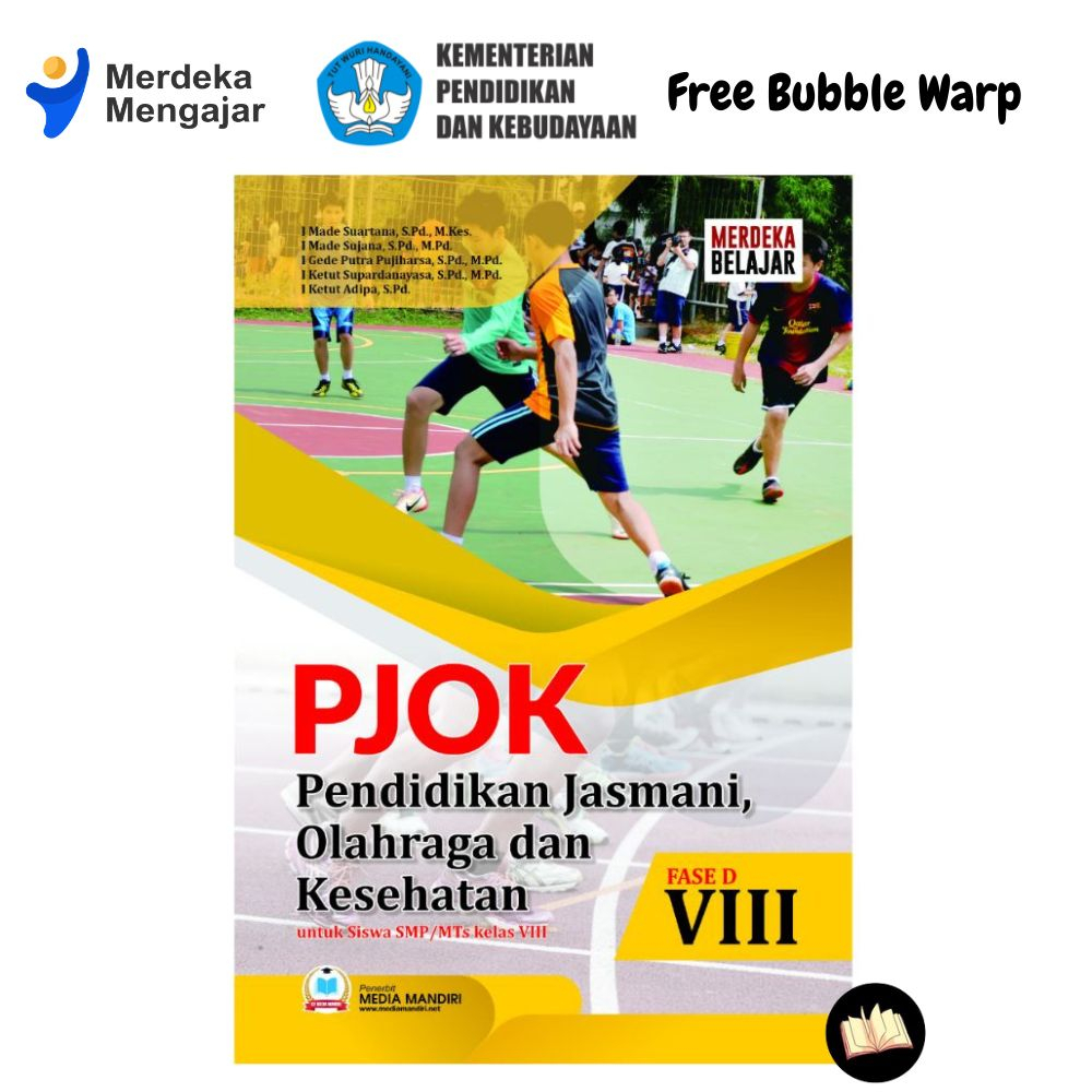 Jual Buku Siswa PJOK Kelas 8 / VIII SMP Kurikulum Merdeka Shopee