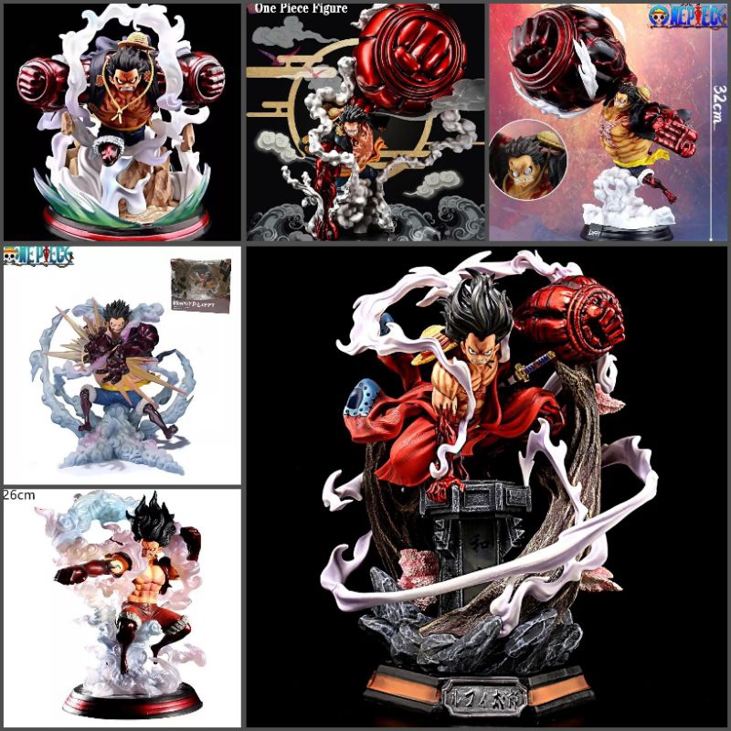 Jual Action Figure One Piece Monkey D Luffy Gear 4 King Kong Gun ...