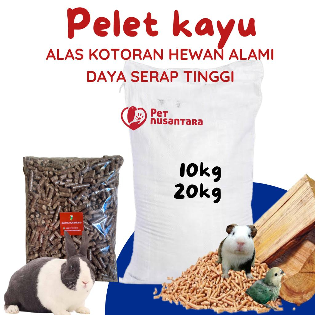 Jual Wood Pellet Pelet Kayu Alas Kandang Alas Kotoran Hewan Alami Kg