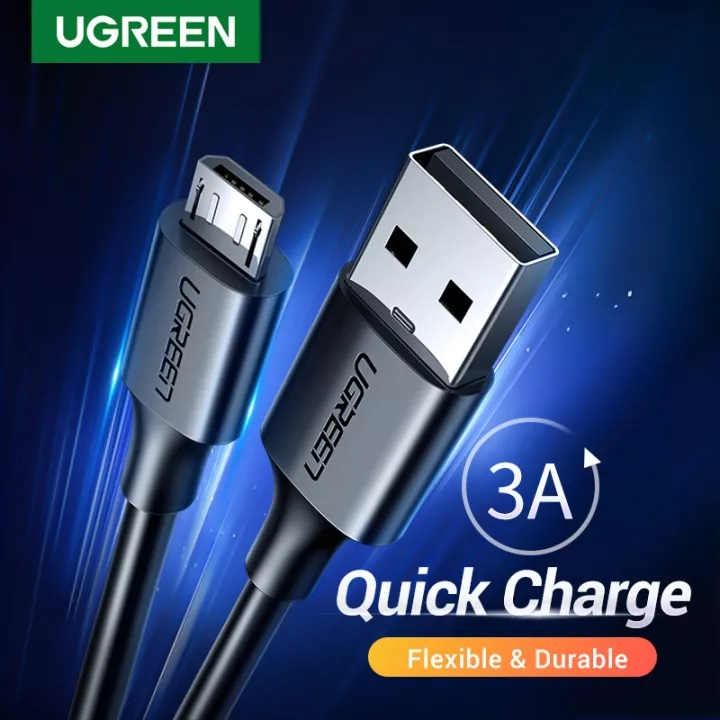 Jual UGREEN Kabel Micro USB Fast Charger USB A to Android 1M 60136 ...