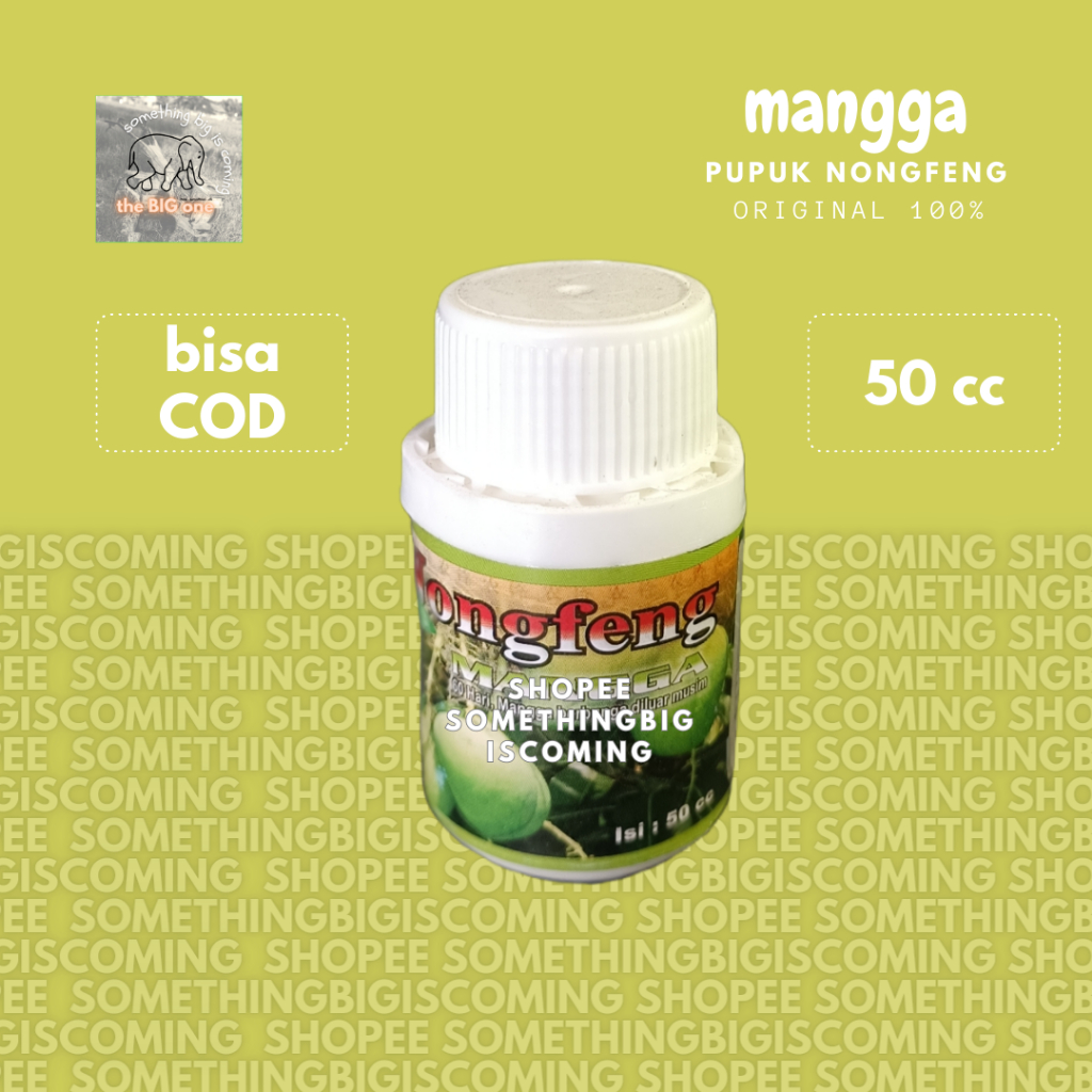 Jual Pupuk Nongfeng Perangsang Boster Booster Pohon Buah Mangga Asli ...