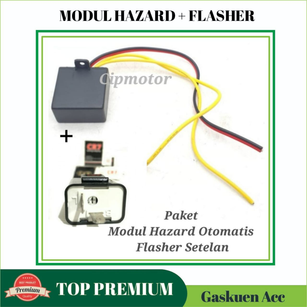 Jual Modul Hazard Sein Flasher Otomatis Relay Touring Universal Motor ...
