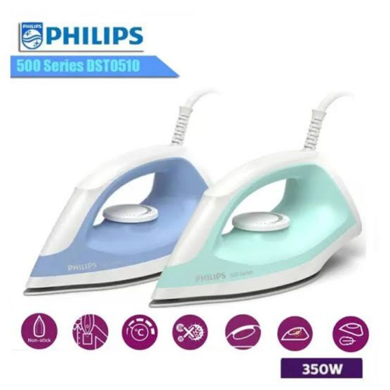 Jual Setrika listrik PHILIPS DST-0510 | Shopee Indonesia