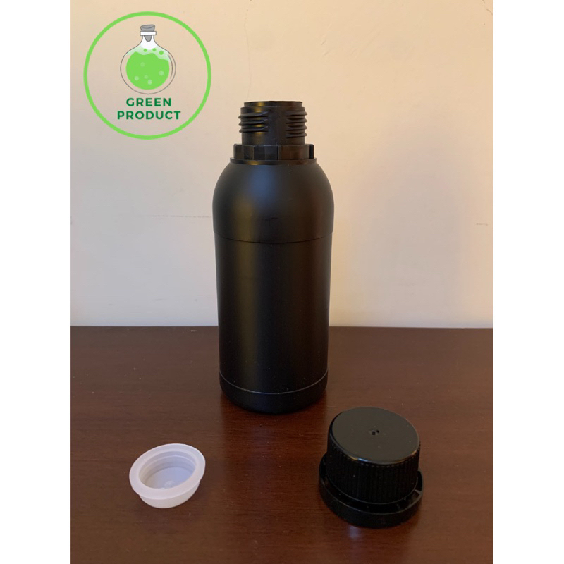 Jual BOTOL AGRO 1 LITER 500 ML 250 ML 100 ML HITAM SOLID / BOTOL LABOR ...