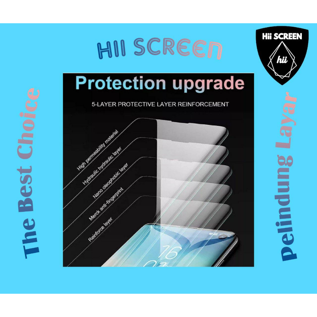 Jual Hii Screen Anti Gores Lentur Infinix Pelindung layar Handphone ...